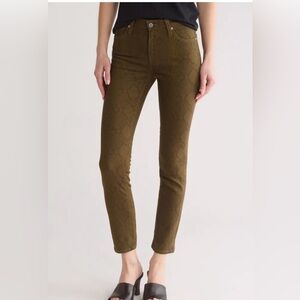 AG Mari High Waist Slim Straight Leg Jeans